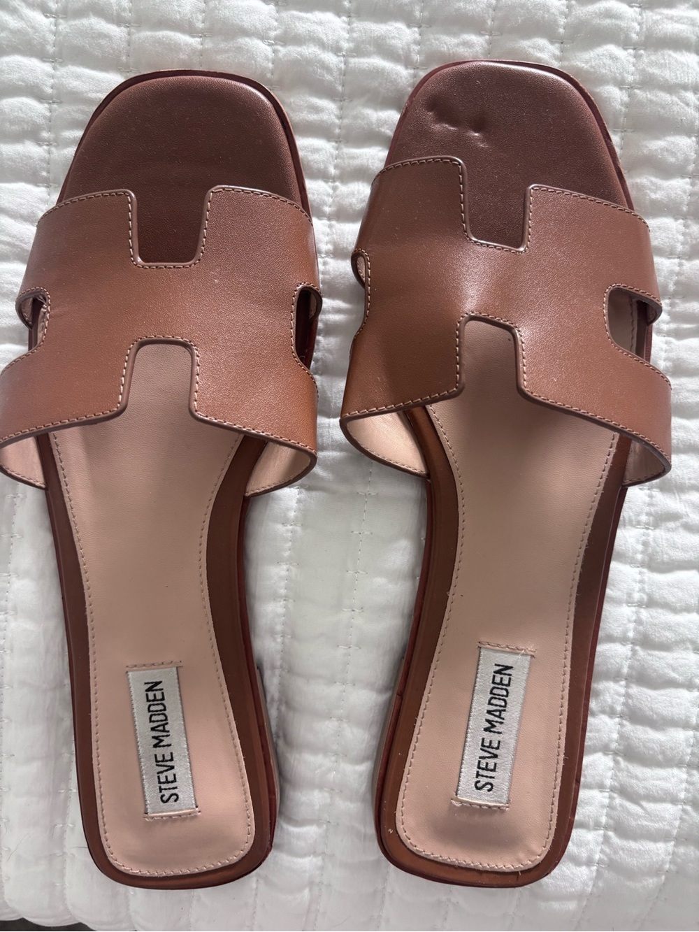 Steve Madden Hadyn Cognac Leather Size 10